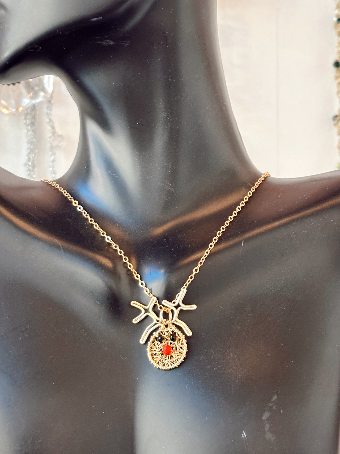 gold necklace