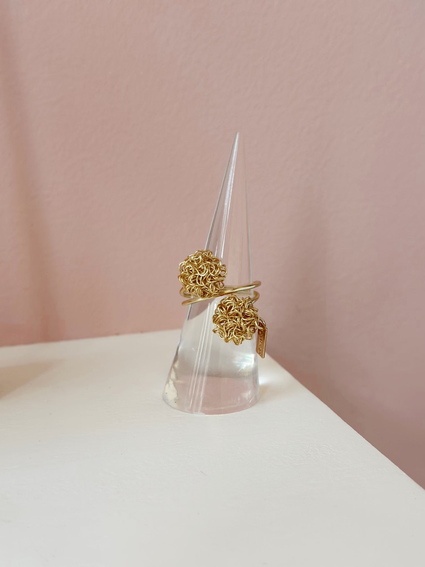statement gold ring