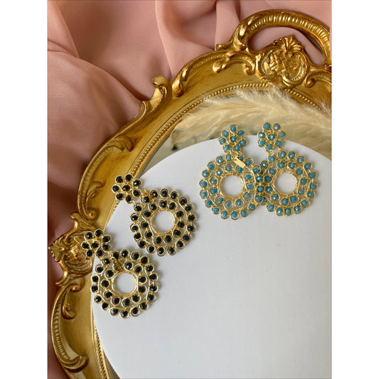 Mavi Handmade Jewelry Black Blue Mari Black