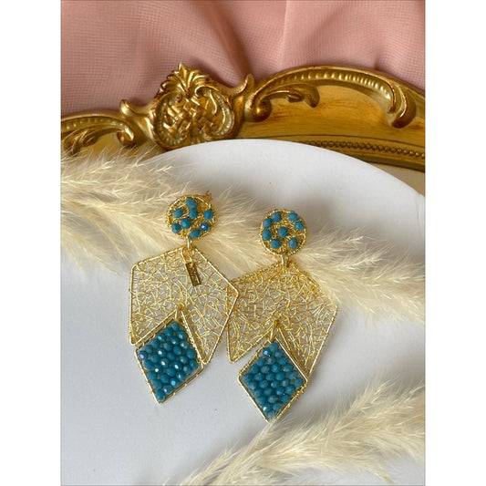 Mavi Handmade Jewelry Deep blue Blue eyes Forest green Lima Deep blue
